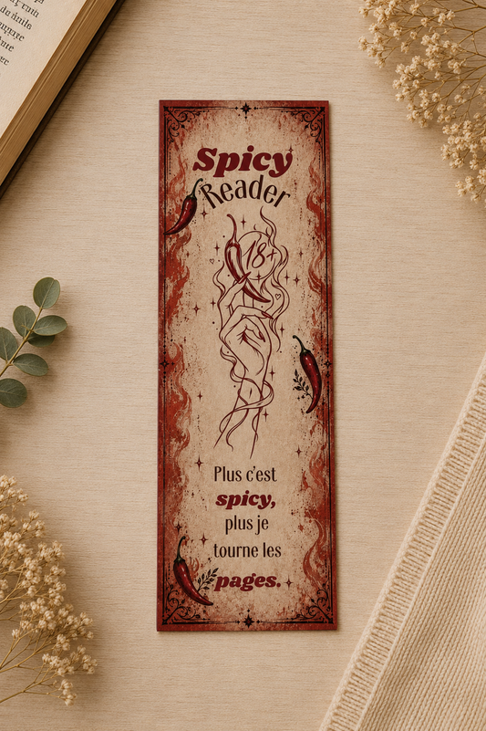 Marque-page « Spicy Reader »