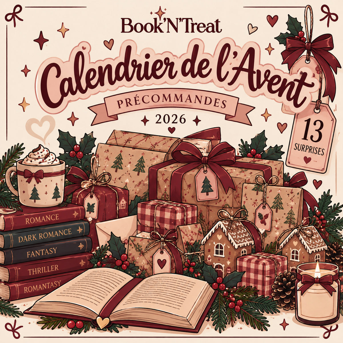 Calendrier de l'Avent Book'N'Treat - Édition 2026
