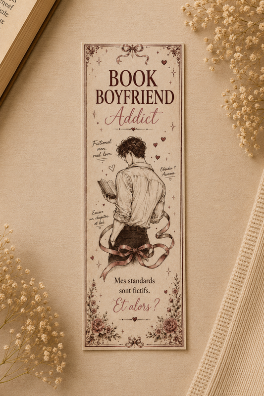 Marque-page « Book Boyfriend Addict »
