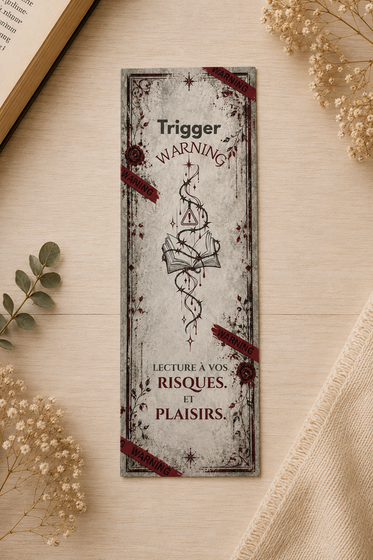 Marque-page « Trigger Warning »