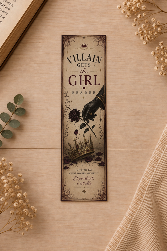 Marque-page « Villain Gets the Girl »