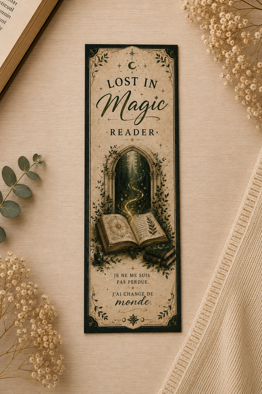 Marque-page « Lost in Magic Reader »
