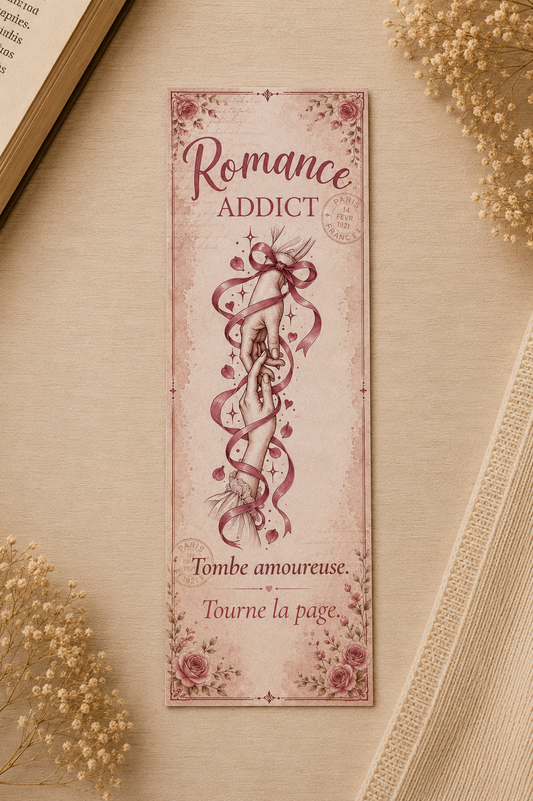 Marque-page « Romance Addict »