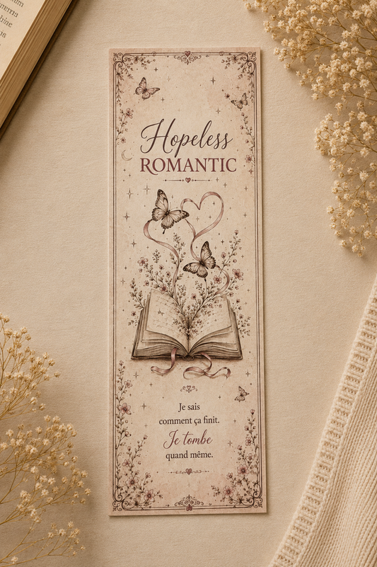 Marque-page « Hopeless Romantic »