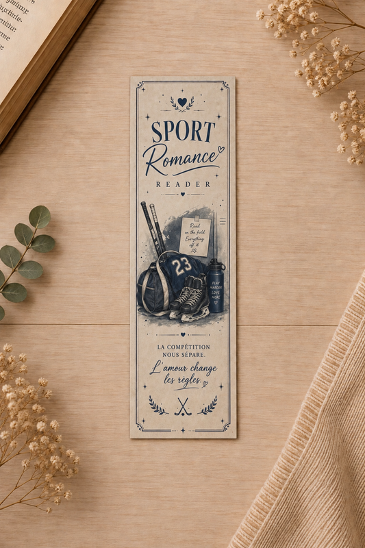 Marque-page « Sport Romance »