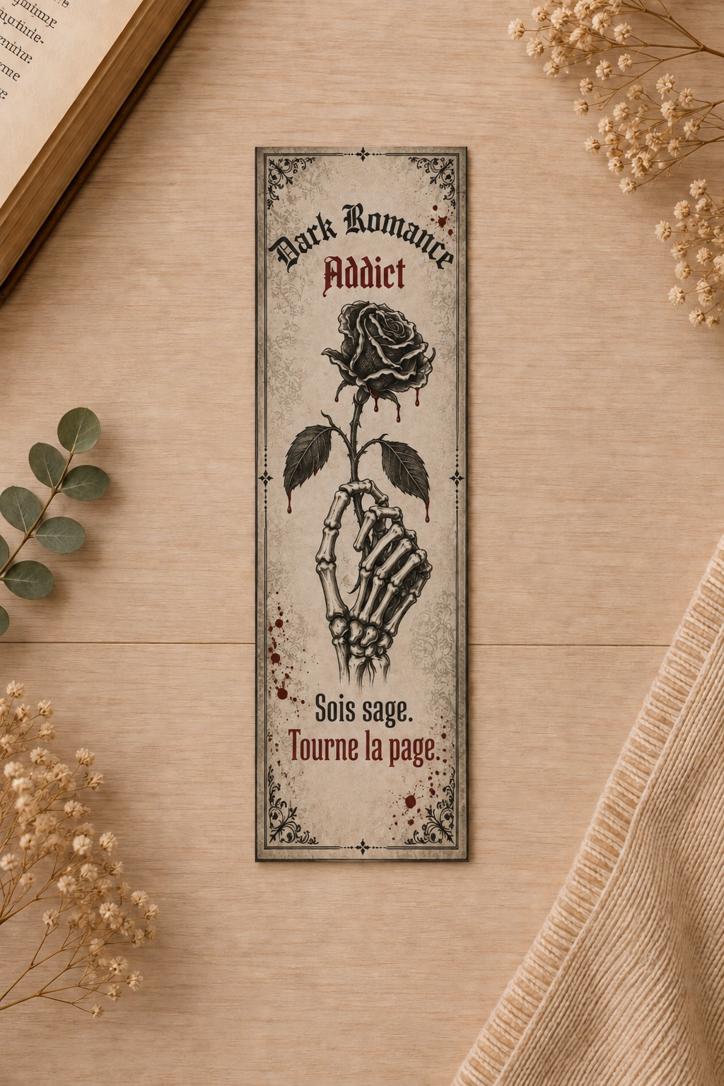 Marque-page « Dark Romance Addict »
