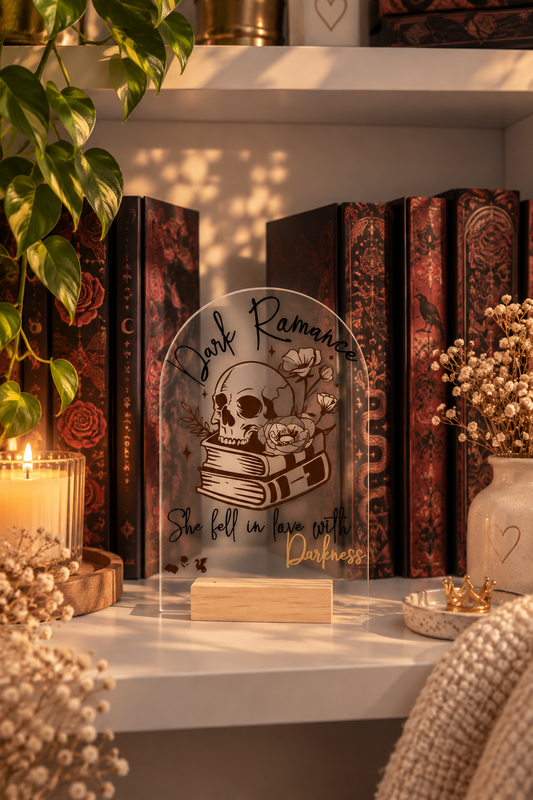 Décoration de bibliothèque - Édition Dark Romance