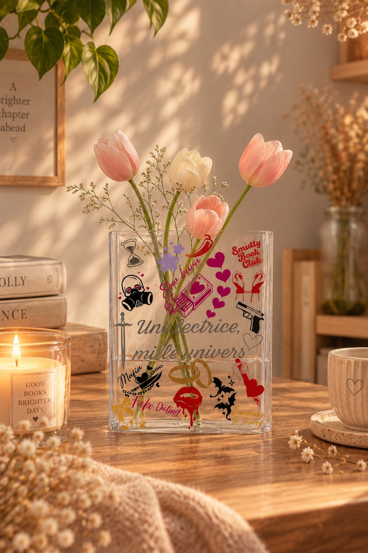 Vase livre Bookish – Une lectrice, mille univers