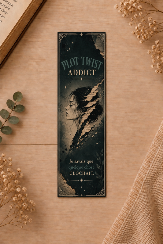 Marque-page « Plot Twist Reader »