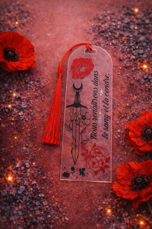 Le sang et la Cendre - Marque pages