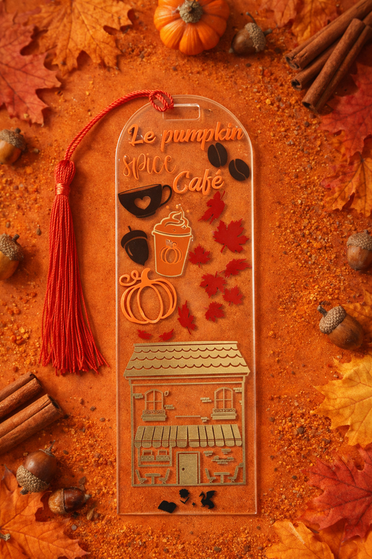 Le Pumkin Spice Café - Marque pages